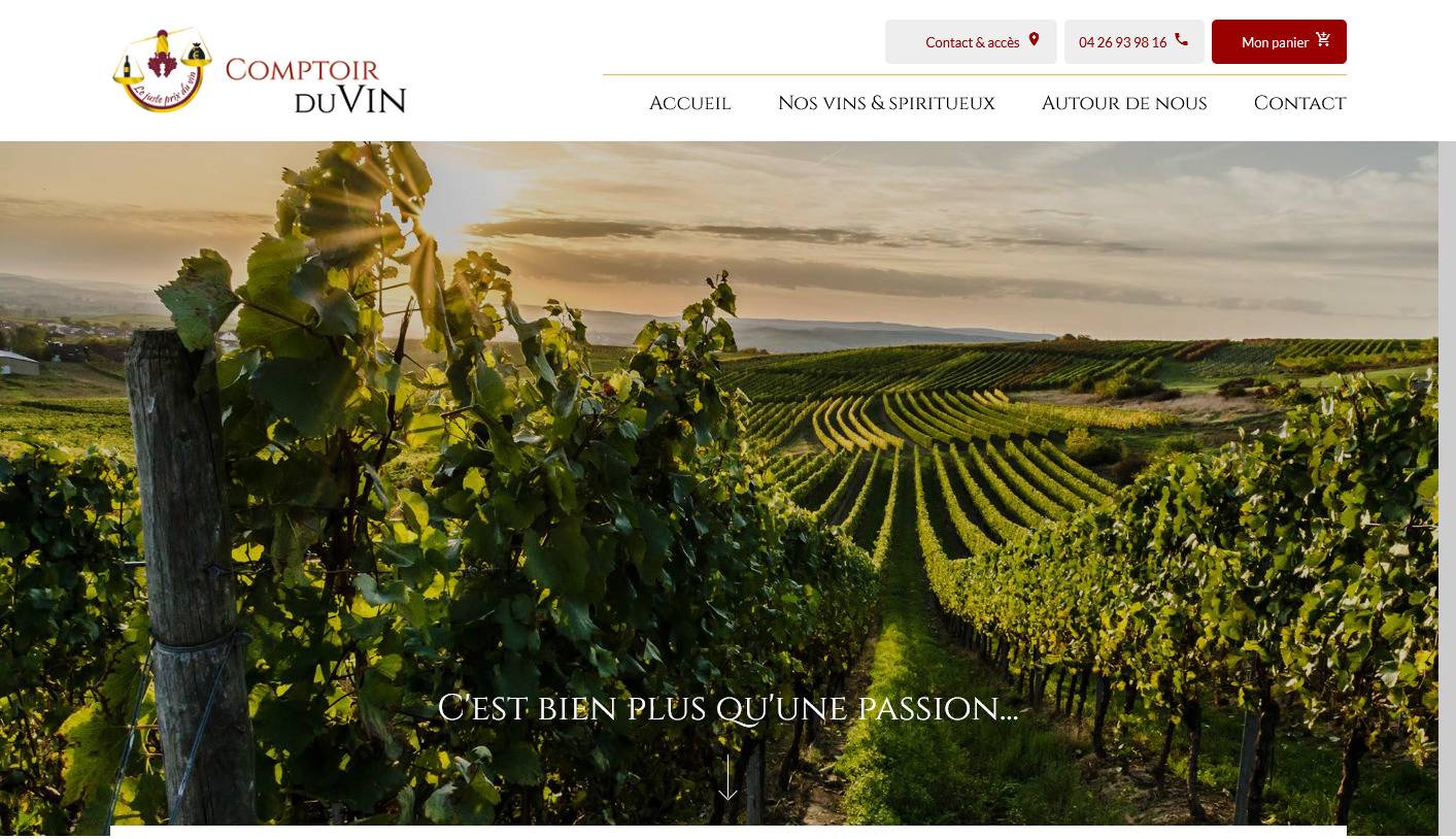 Acheter du vin en click and collect à Gardanne - Comptoir du Vin