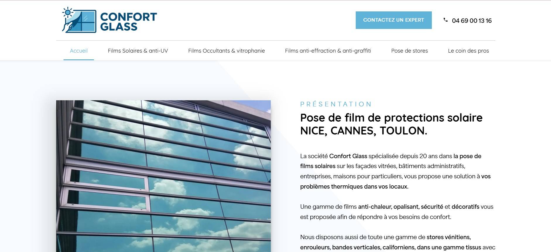 Faire poser des films de protections sur vitrages par un professionnel à Marseille  - Confort Glass 