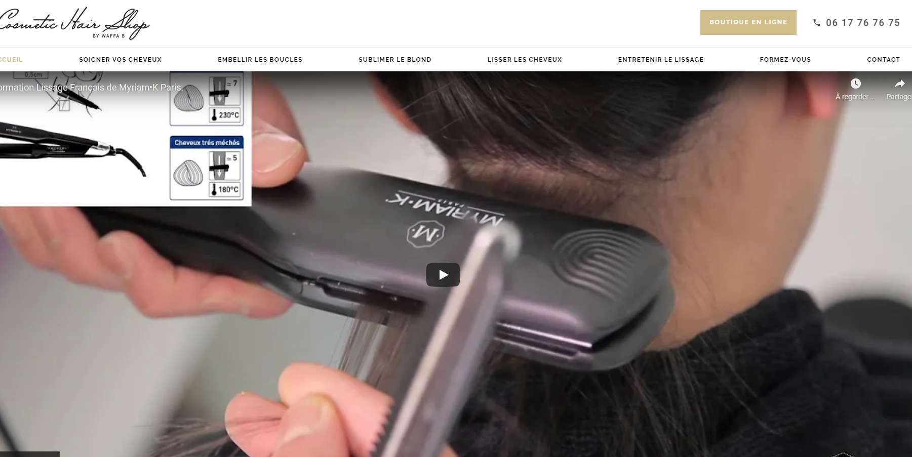 Conseils de soins pour cheveux en ligne