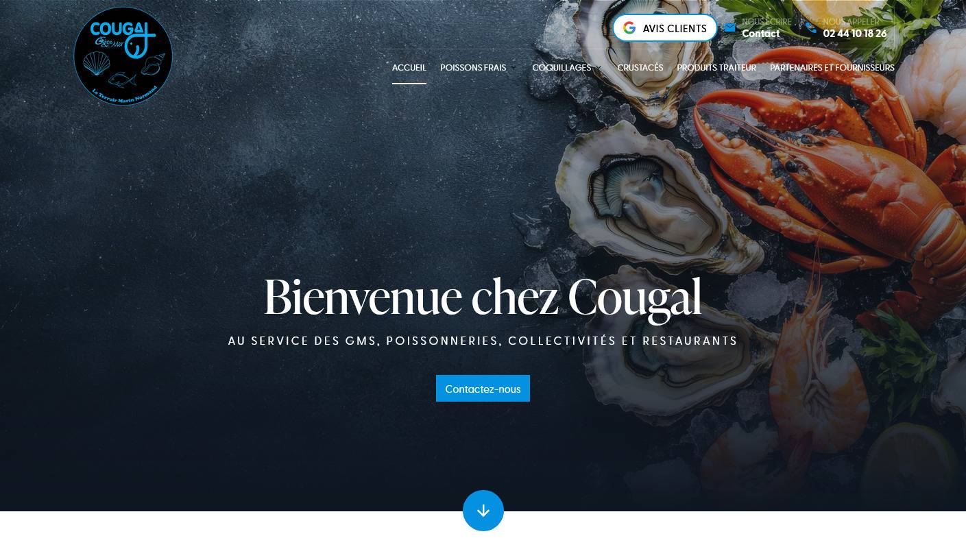 Acheter du poisson en gros à Rouen - Cougal