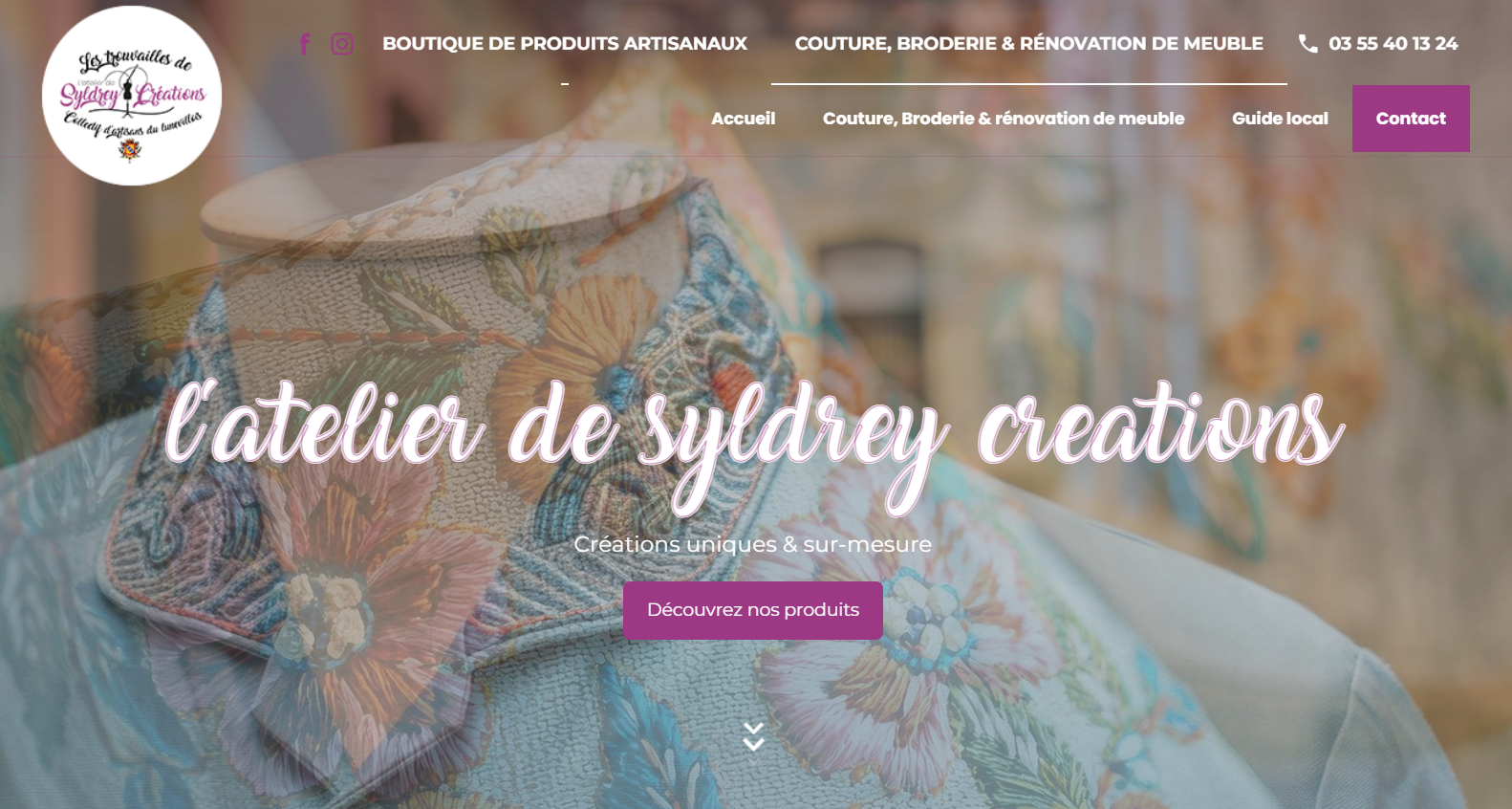 Où faire retoucher un pantalon de costume avec ourlet invisible à la main sur mesure à Lunéville et la Meurthe-et-Moselle - L’atelier de Syldrey Créations