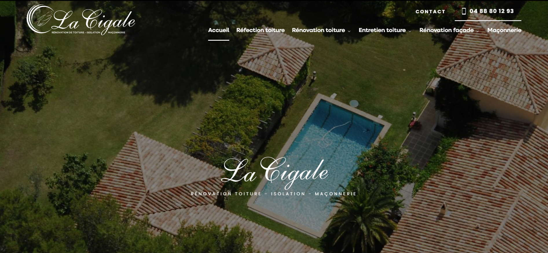 Contrat d'entretien de toiture pour professionnel et particulier à Draguignan dans le Var - La Cigale 