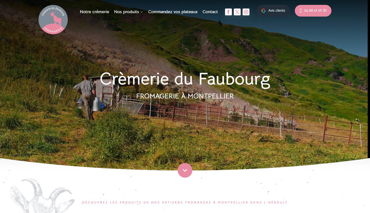 Trouver des fromages des  montagnes à Montpellier - La crèmerie du Faubourg