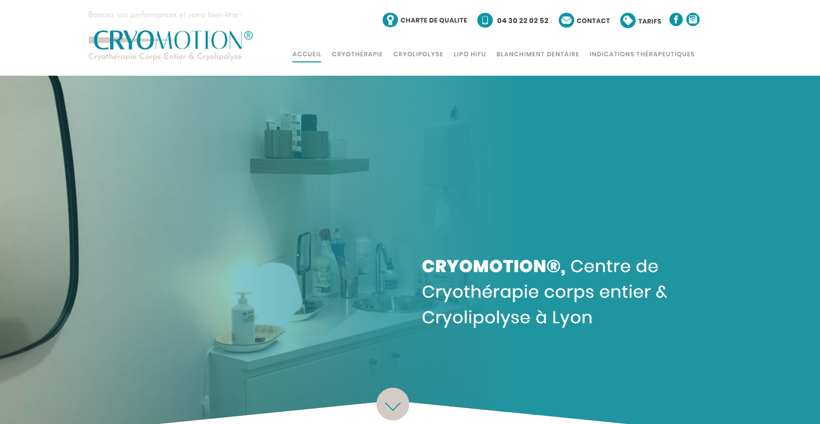 Cryomotion centre de cryothérapie corps entier à Lyon