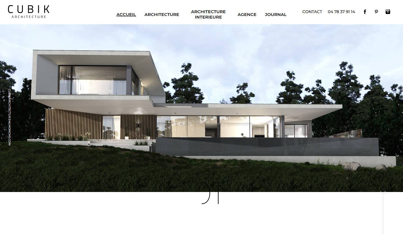Où trouver un architecte pour une villa haut de gamme sur Lyon ? - Cubik Architecture