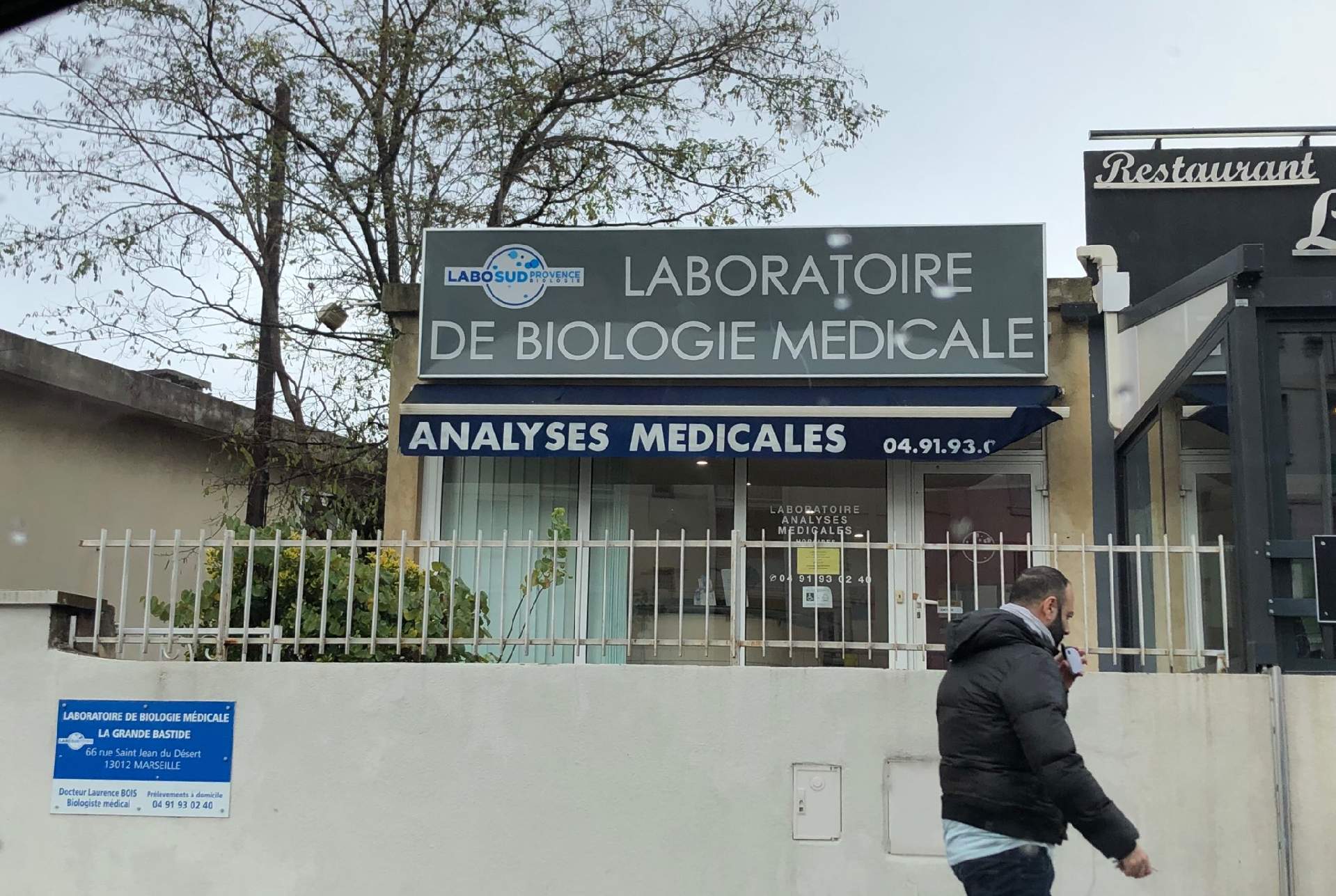laboratoire d'analyses médicales Marseille 13012 labosud Provence