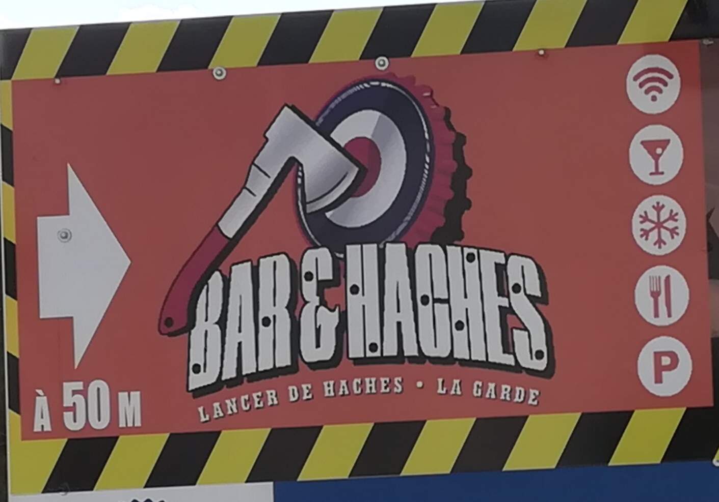 Bar à haches La Garde Bar à haches
