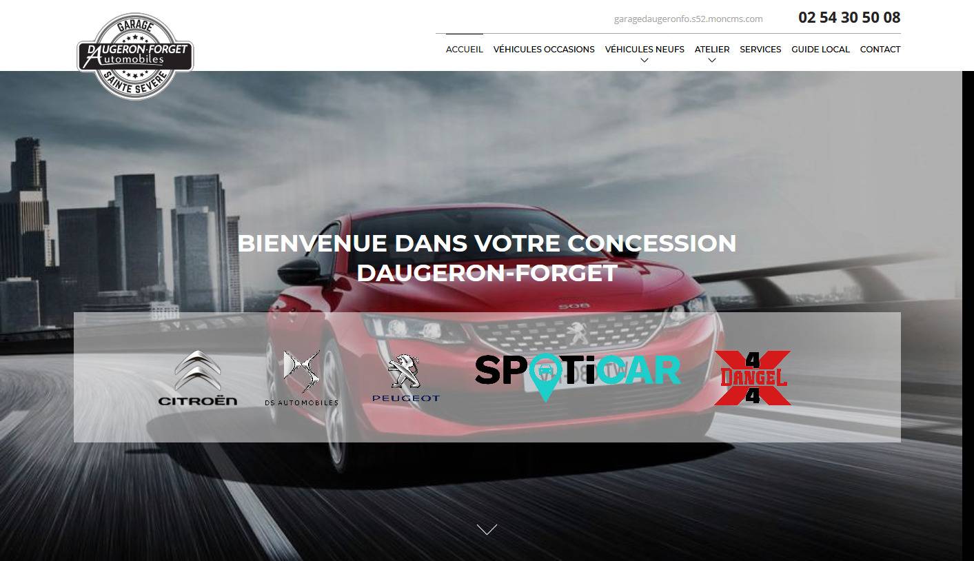 Où acheter un véhicule d'occasion vers La Châtre ? - Daugeron-Forget Automobiles