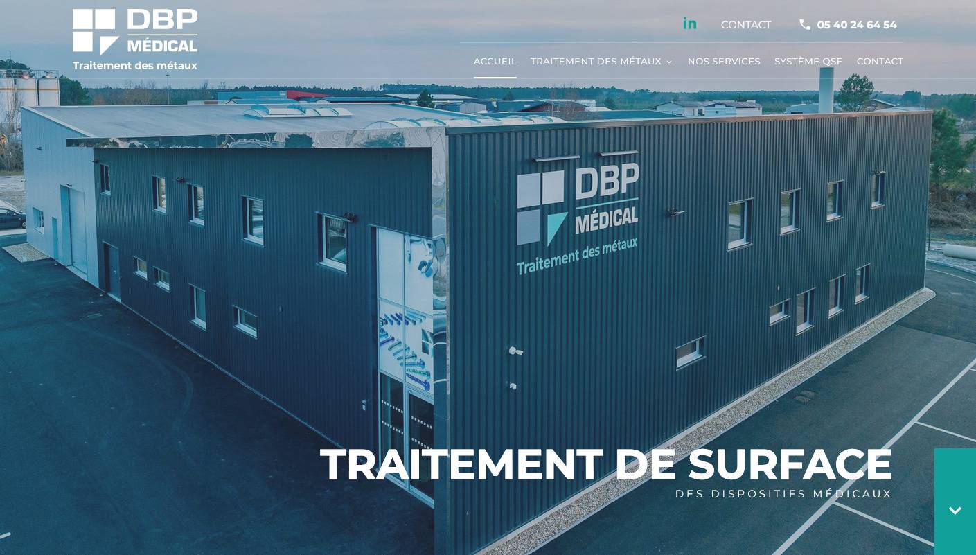 Entreprise spécialisée dans le traitement de surface des métaux pour les dispositifs médicaux - DBP Médical
