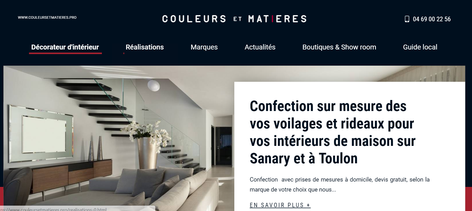 décoration et rénovation par un décorateur d'intérieur à Toulon