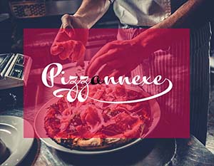 Restaurant avec commande de pizzas à emporter à Belleville - L'Annexe
