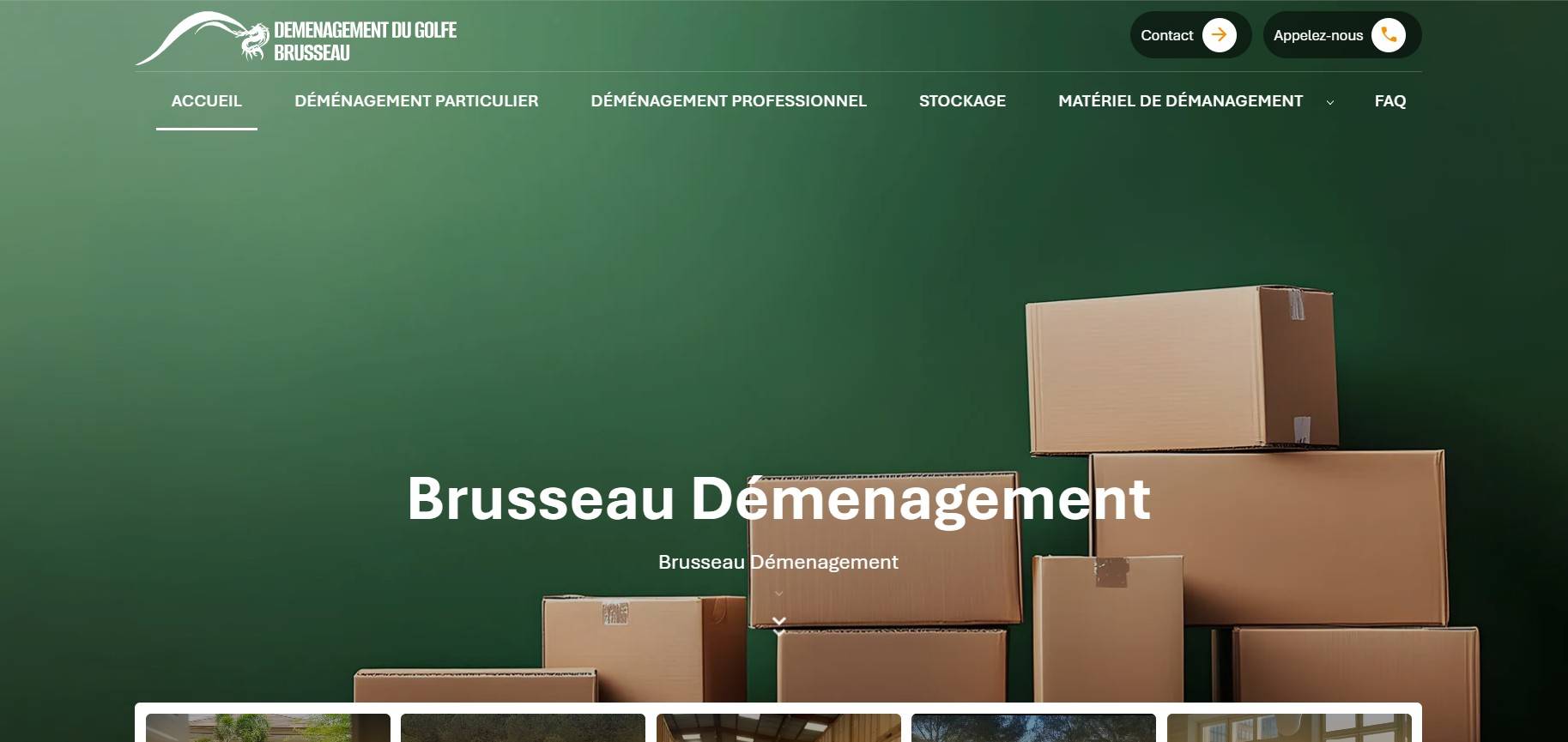 Entreprise de déménagement clé en main offrant emballage, transport sécurisé, garde-meubles et location de matériel spécialisé professionnel à Draguignan - Brusseau Déménagements