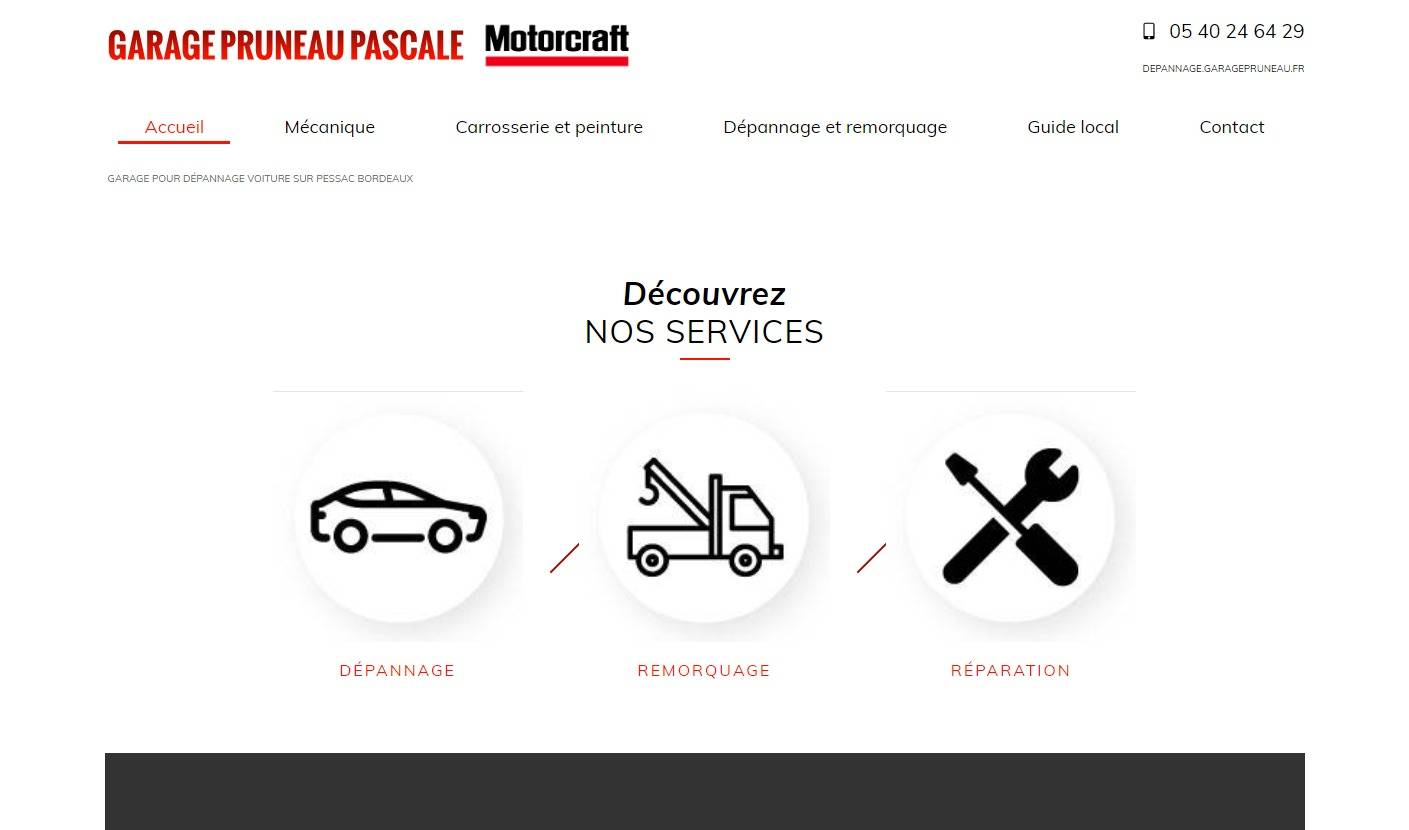 Dépannage auto sur Pessac
