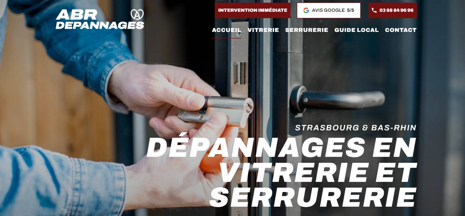 Remplacement de fenêtre cassée à Strasbourg - ABR Dépannages