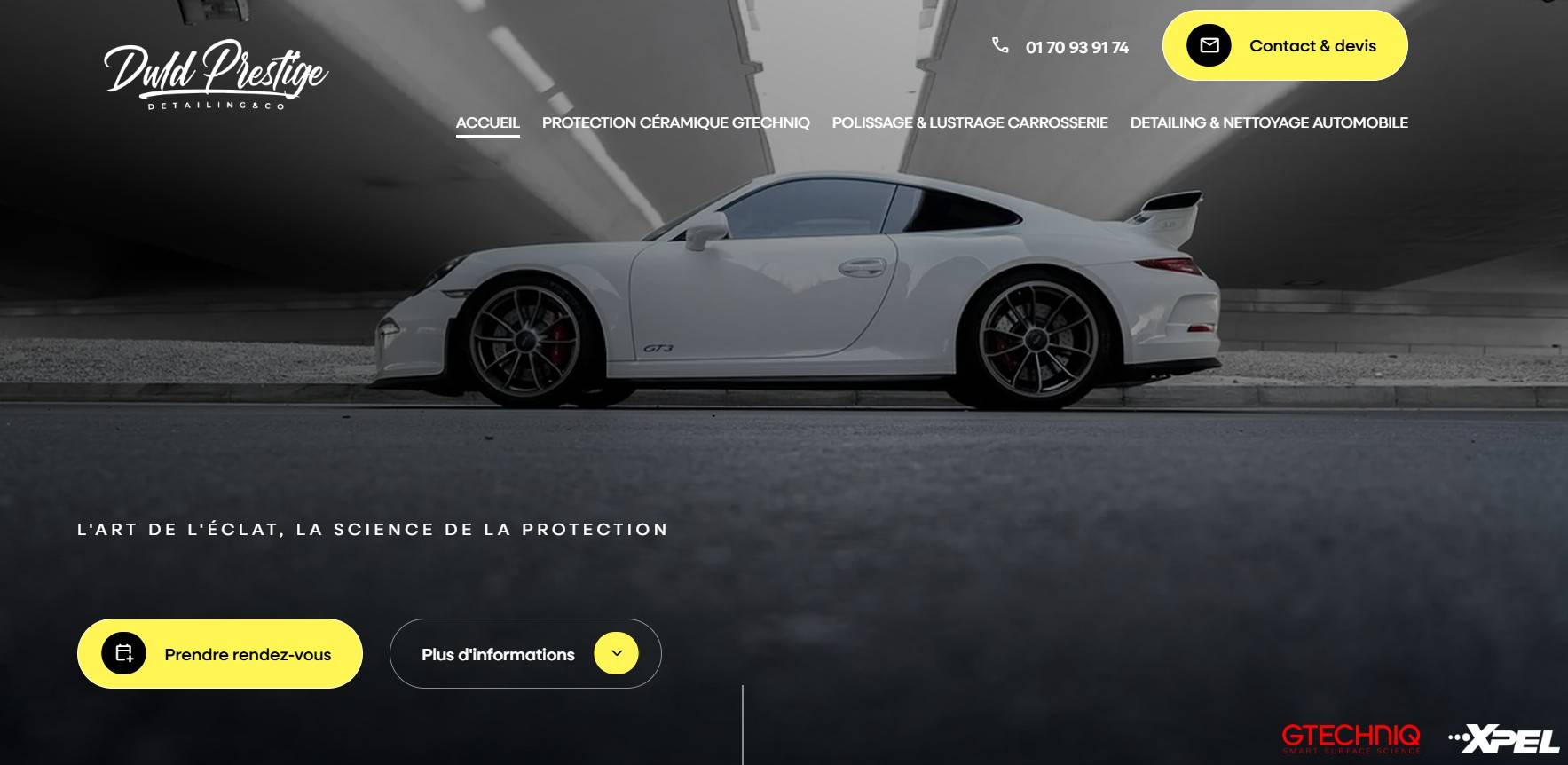 Traitement céramique GTECHNIQ pour protéction auto à Sancy les Meaux proche de Coulommiers - DWLD Prestige