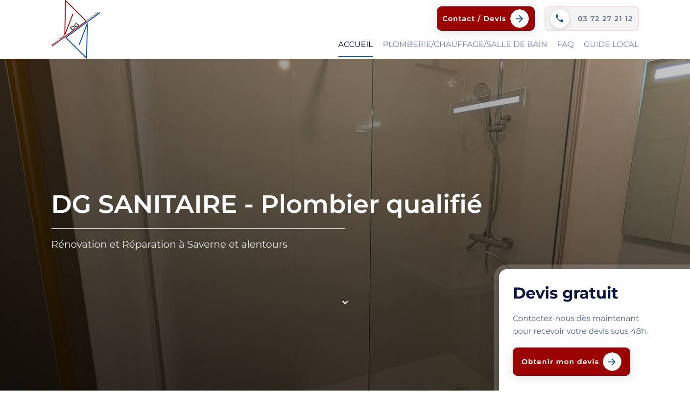 Comment rénover sa salle de bain à Saverne ? - DG Sanitaire