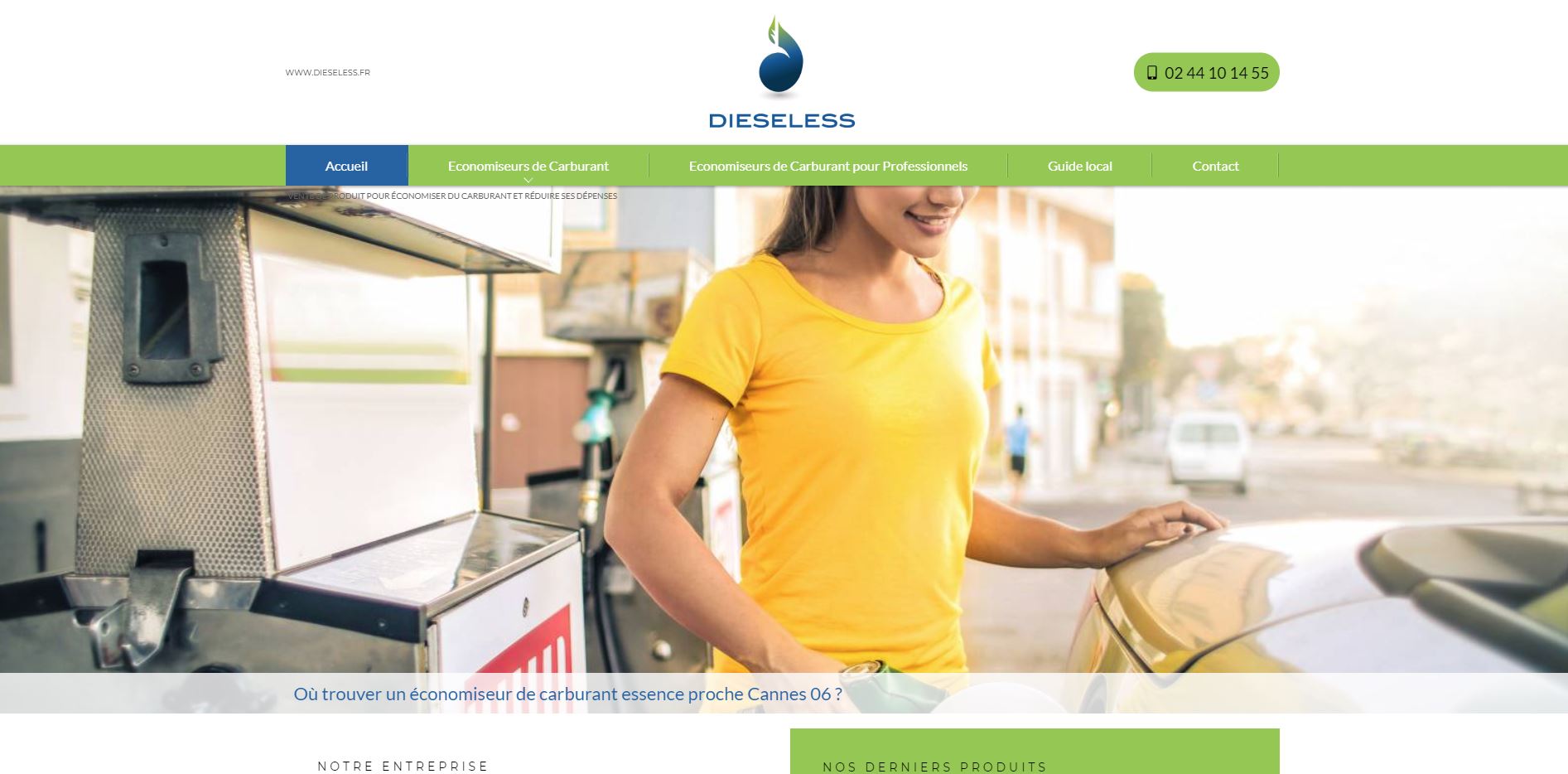 Solution pour faire des économies de carburant - Dieseless