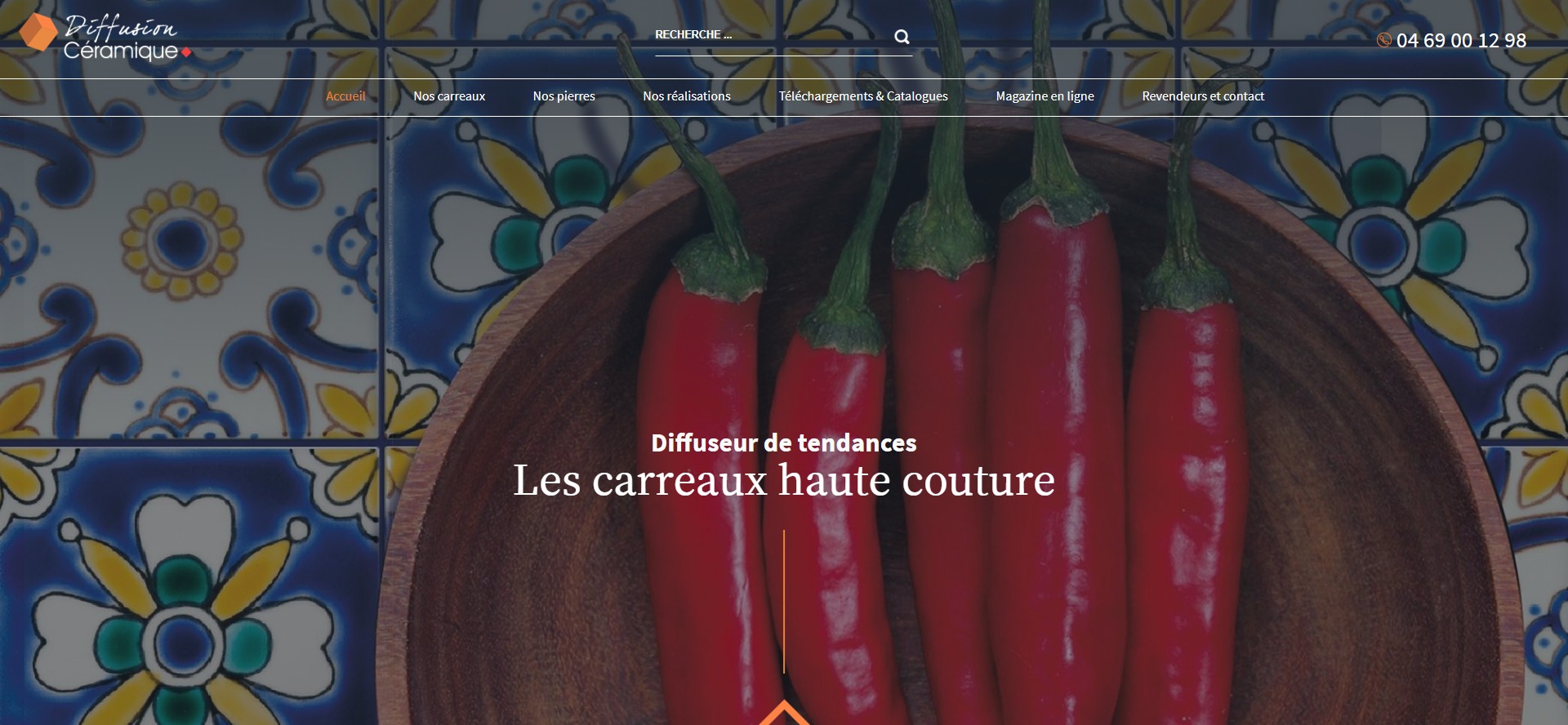 Vente de carrelage pour mosaïque de galets japonais à Paris