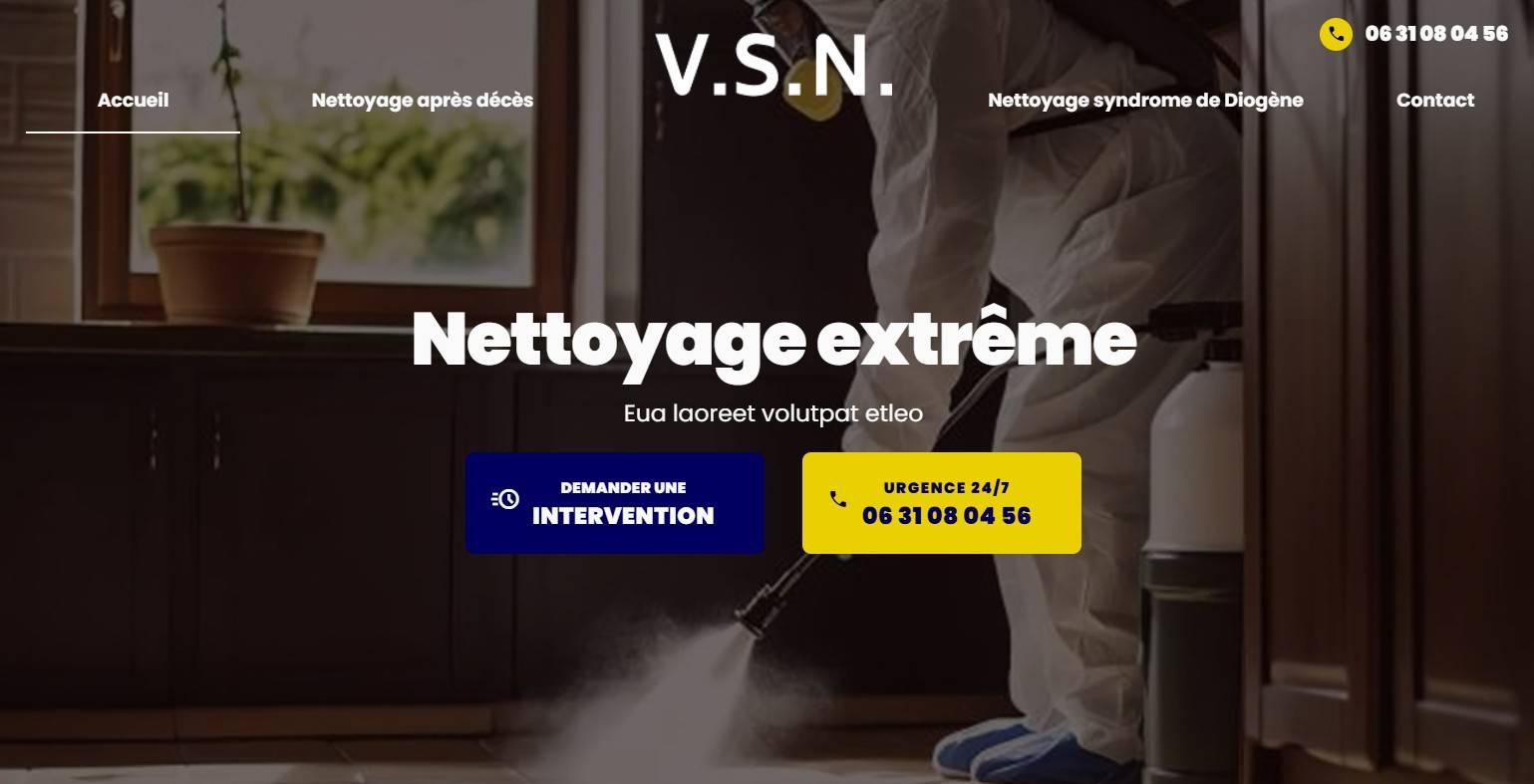 Entreprise de nettoyage spécialisée dans le nettoyage suite à une mort naturelle à Grenoble 38 Isère - V.S.N