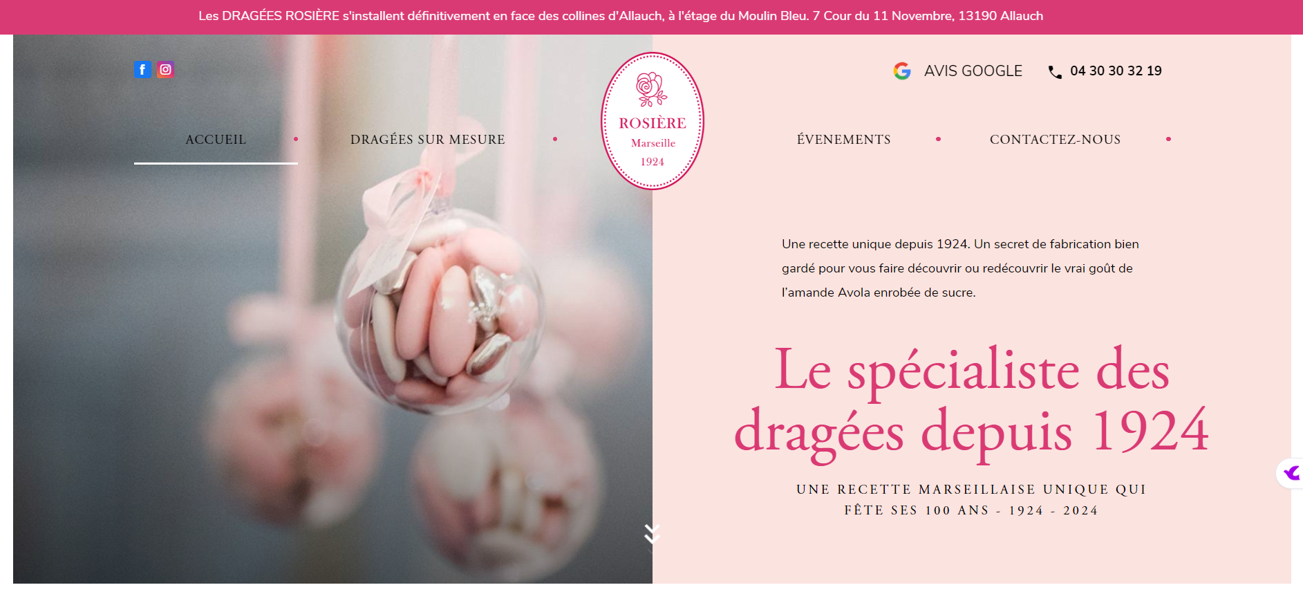 Dragées à Marseille