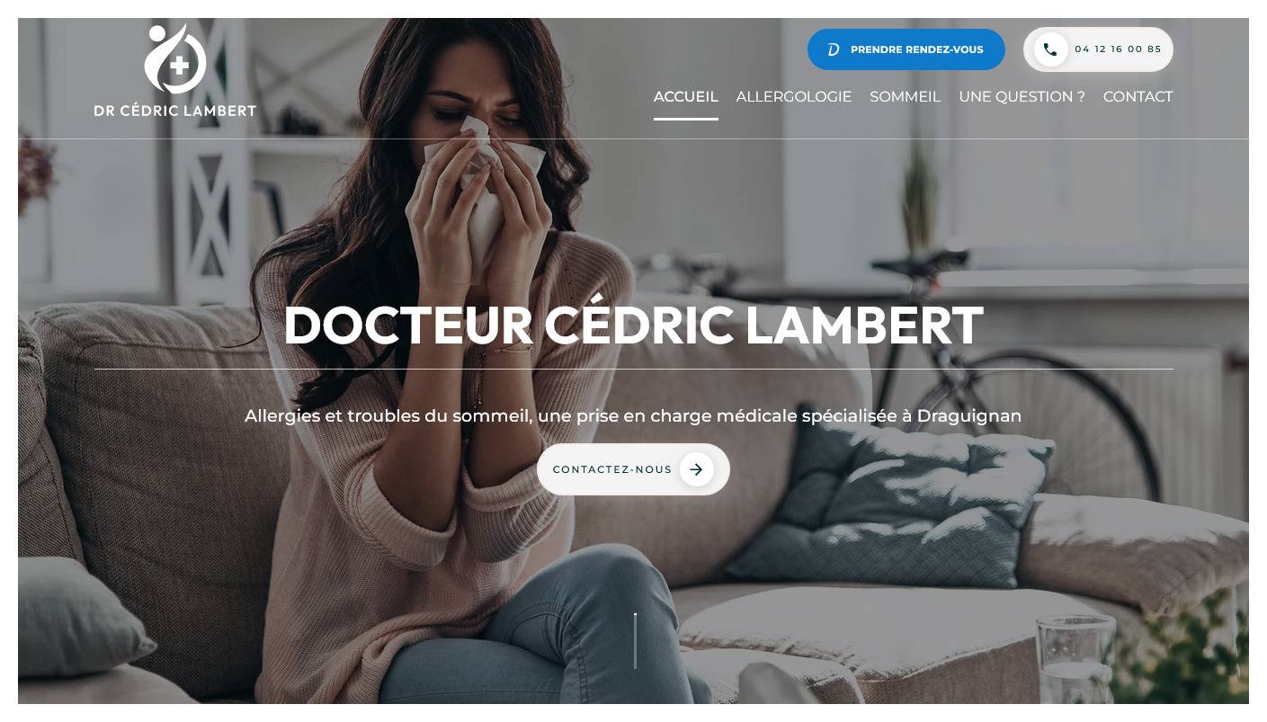 Prendre RDV auprès d'un allergologue à Draguignan - Dr Cédric Lambert