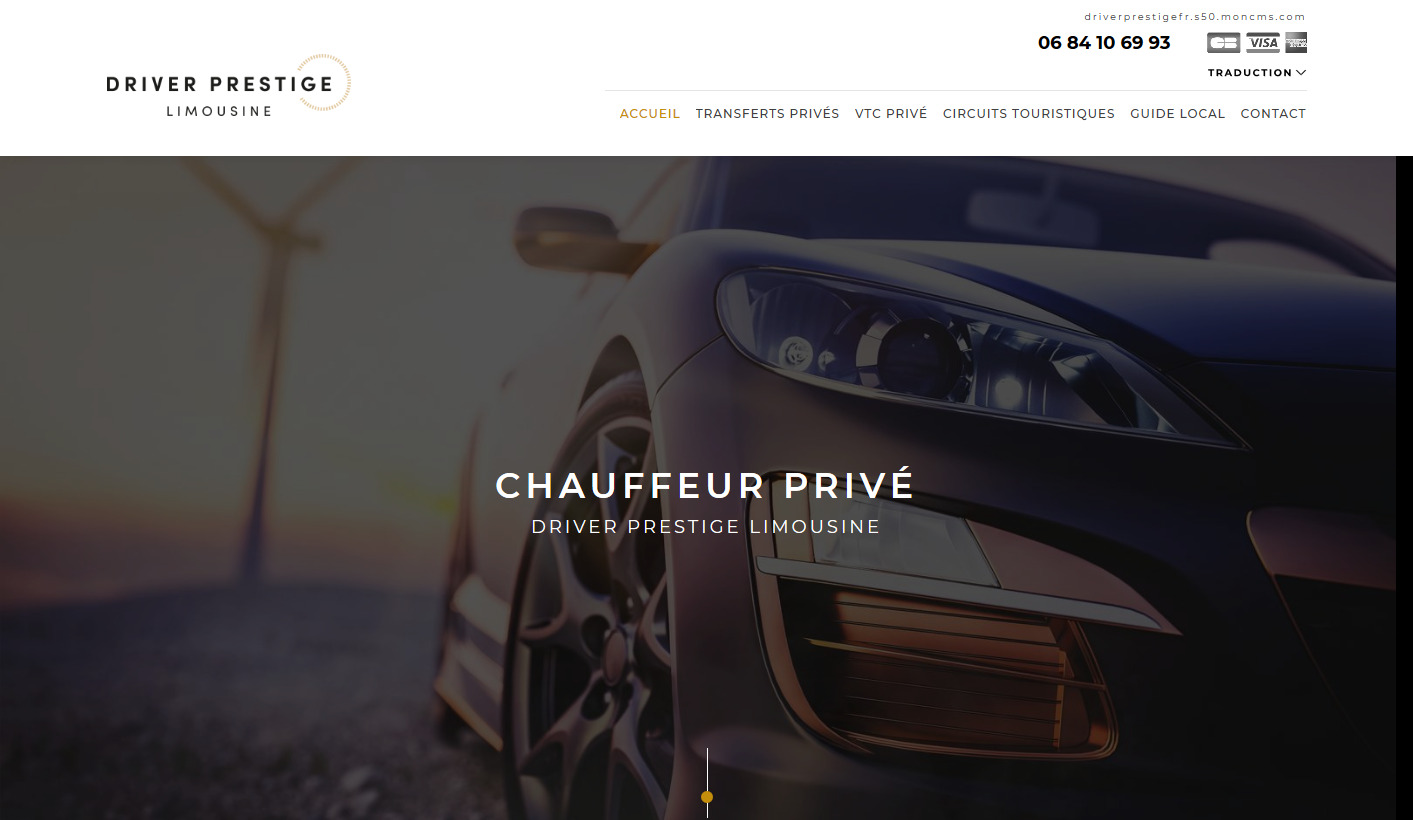 Louer une voiture de luxe avec chauffeur à Toulon - Driver Prestige Limousine