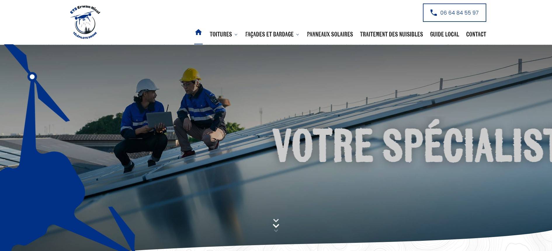 Nettoyage et démoussage de toitures par drone à Alès 