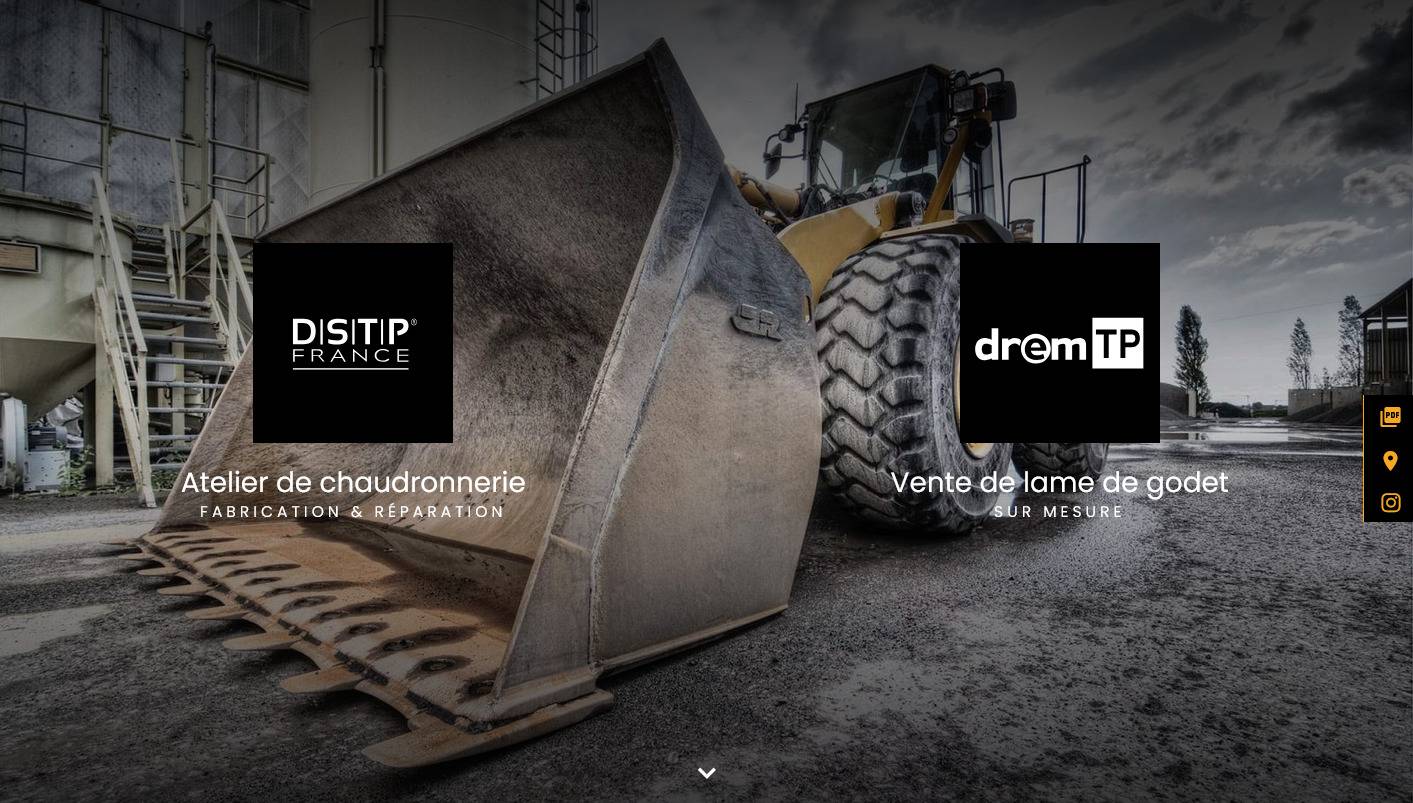 Vente de trains de roulement pour engins de TP en Aquitaine - DSTP
