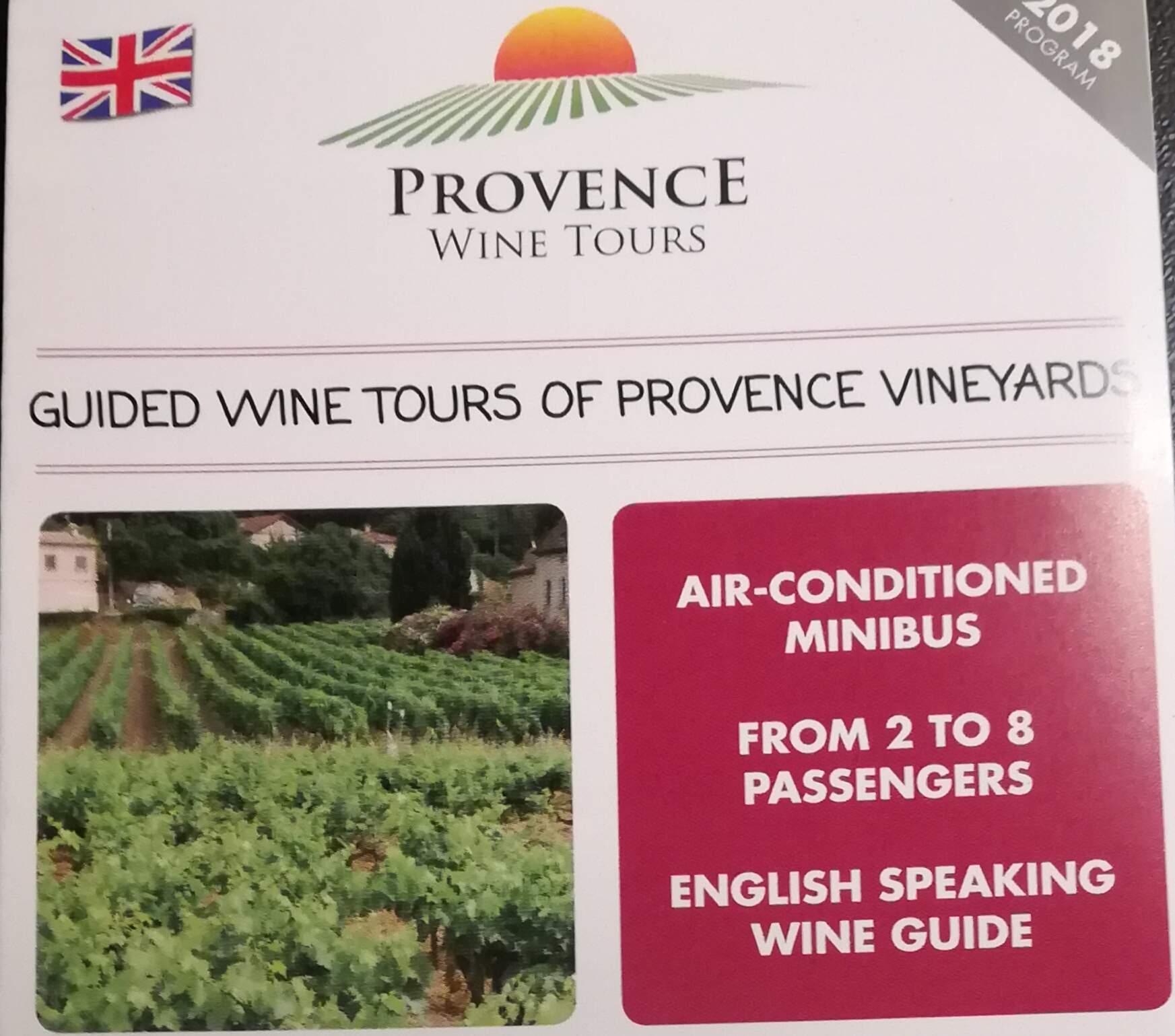 circuit touristique sur les vins Marseille Provence wine tours