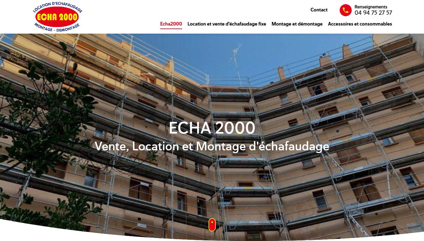 Comment louer un échafaudage à Toulon ? - ECHA 2000