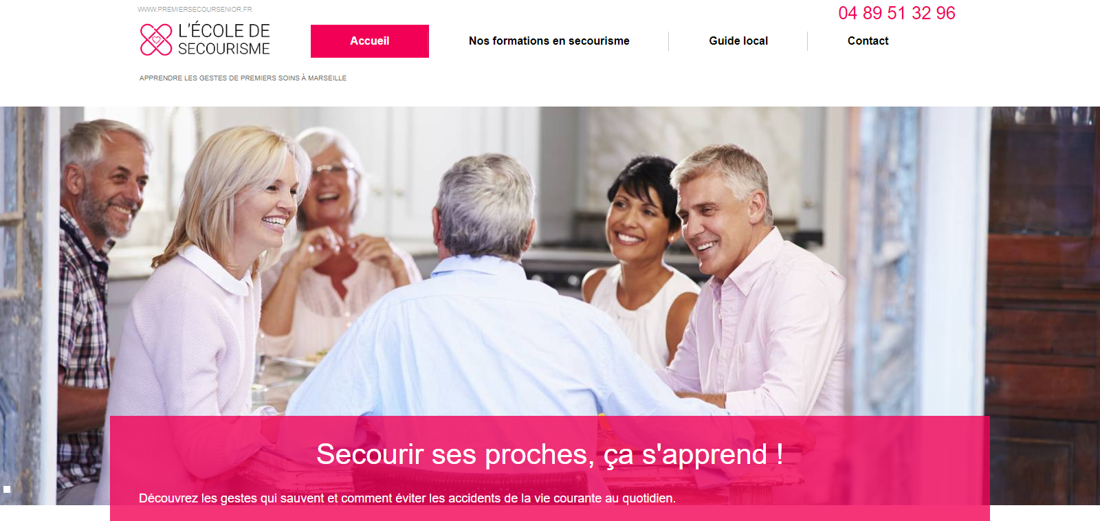 Où trouver une formation de premiers secours pour seniors à Marseille ? - Elodie Curo