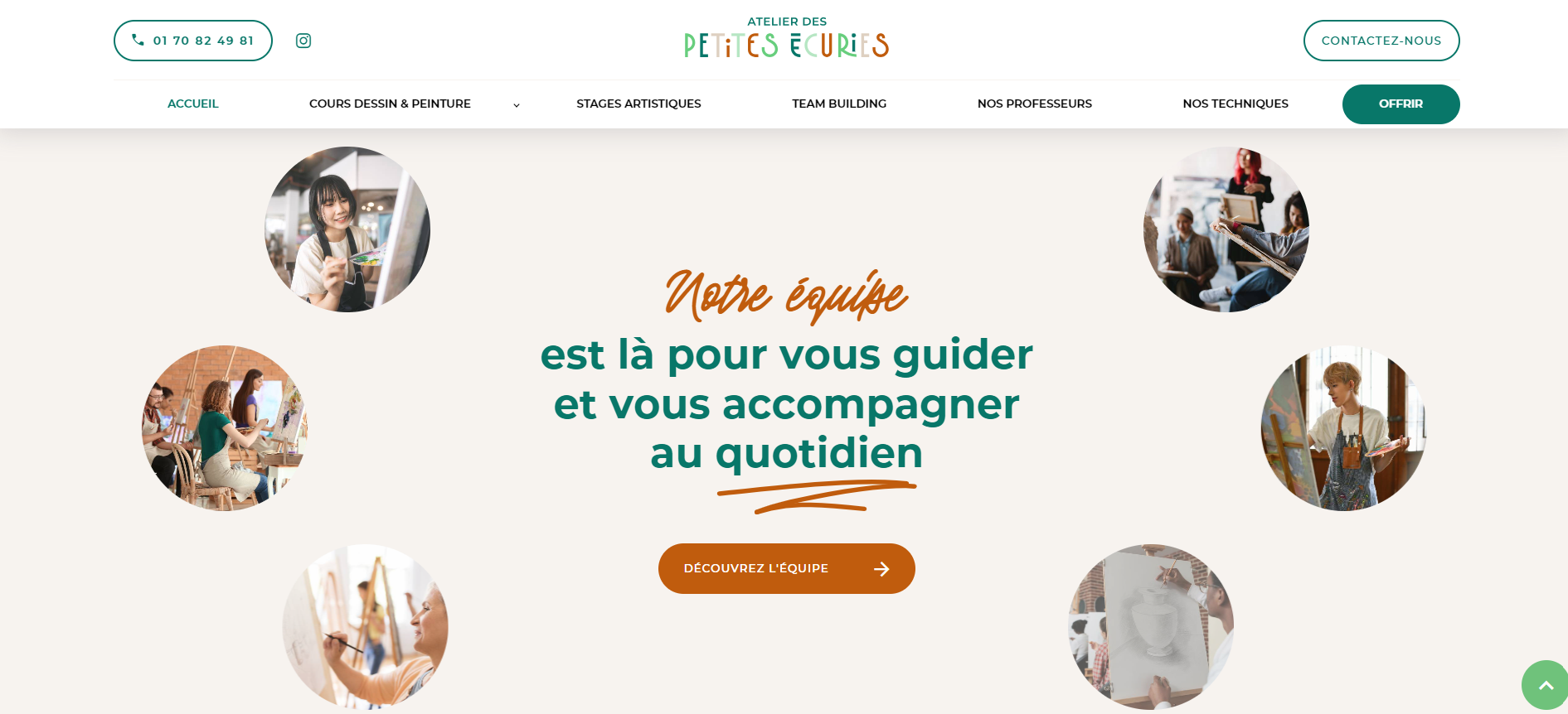 Où prendre des cours de dessin adulte débutant à Paris ? - Atelier des Petites Ecuries