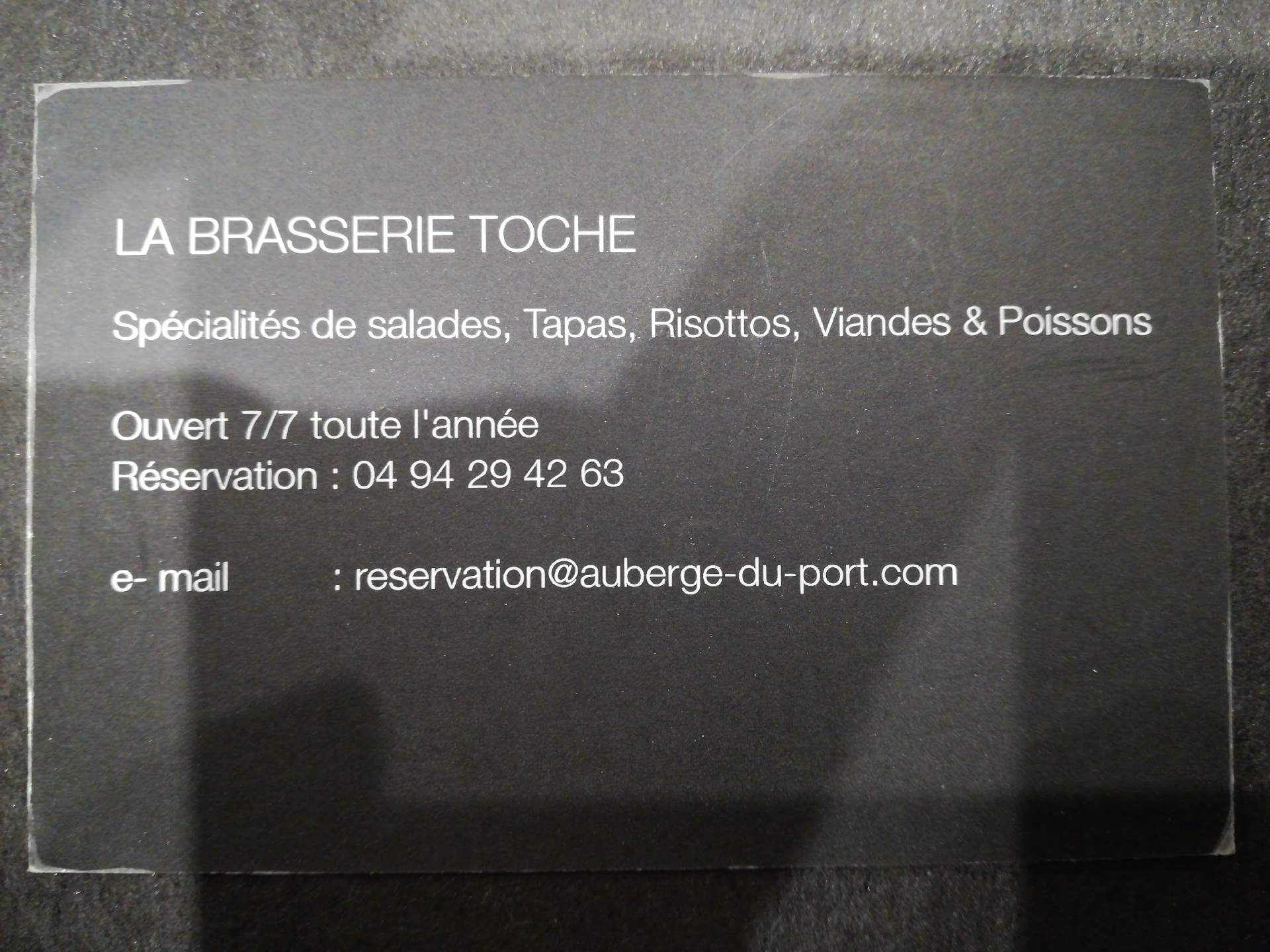 Brasserie / Restaurant Bandol chez Toche