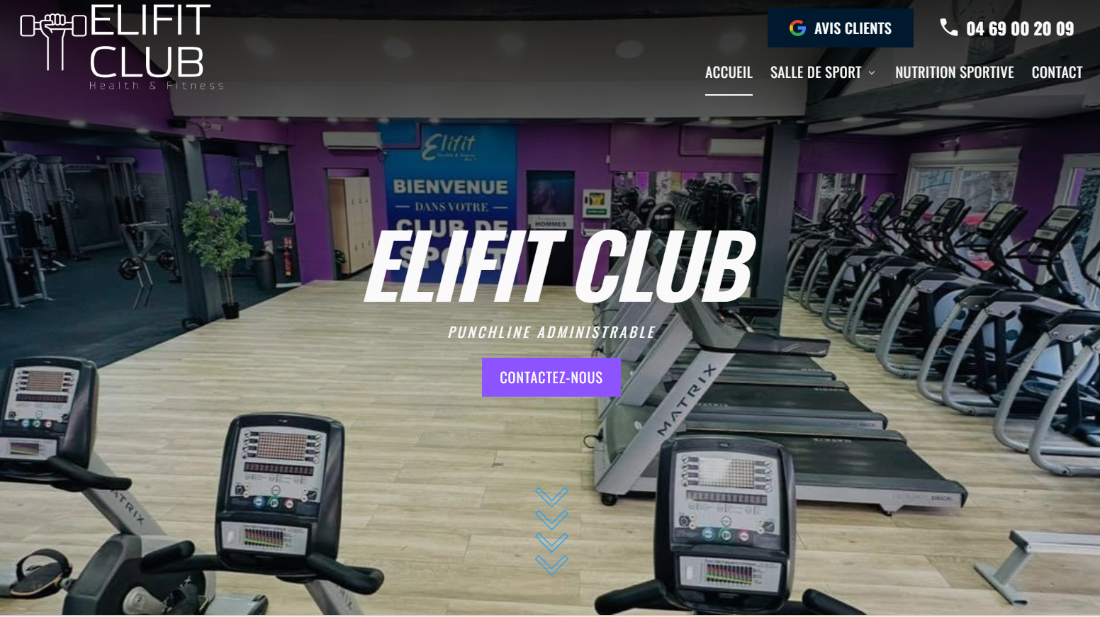 Salle de sport pas cher ouverte 24h 24 à Château Gombert 13013 près de Plan de Cuques : Elifit Club