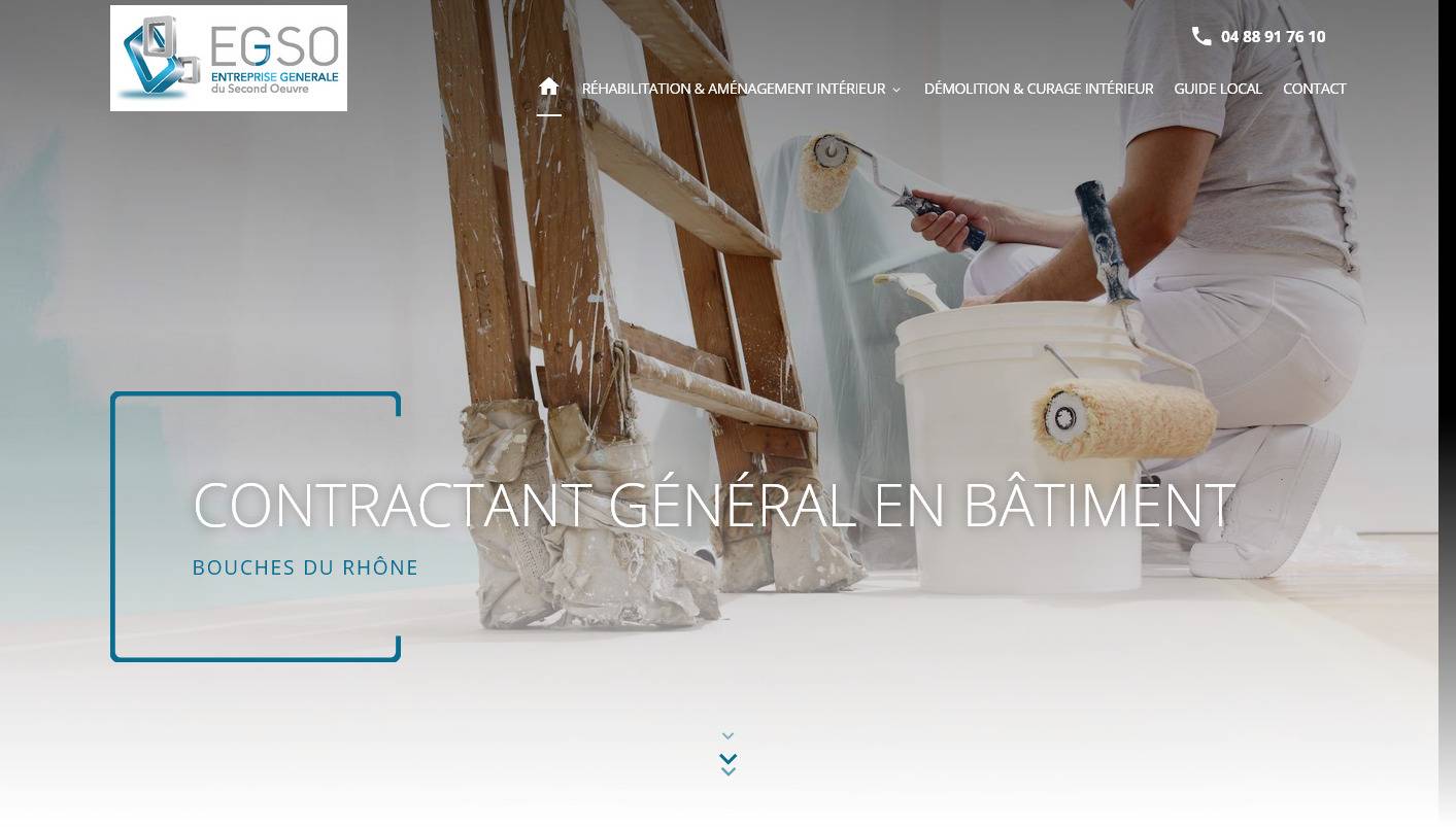 Entreprise de second oeuvre pour travaux de réhabilitation à Marseille - EGSO