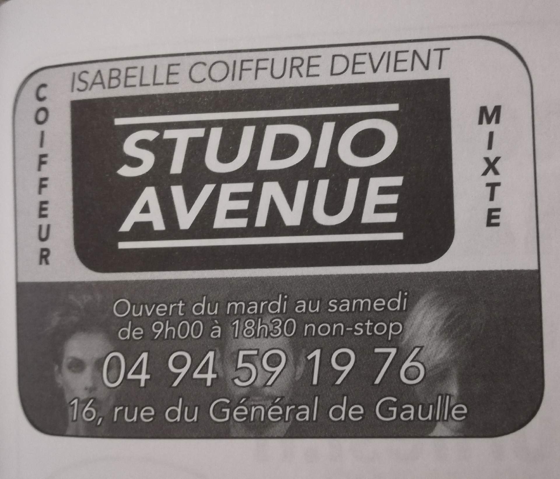 Coiffeur pour homme et femme Saint-maximin-la-sainte-baume Studio Avenue