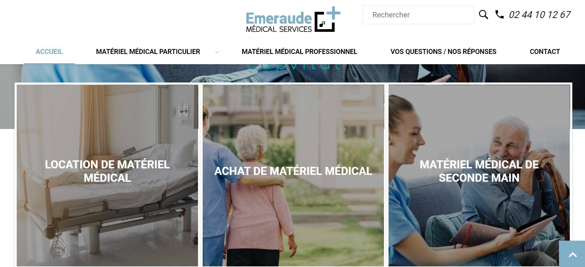 Magasin de matériel médical à Saint Malo 