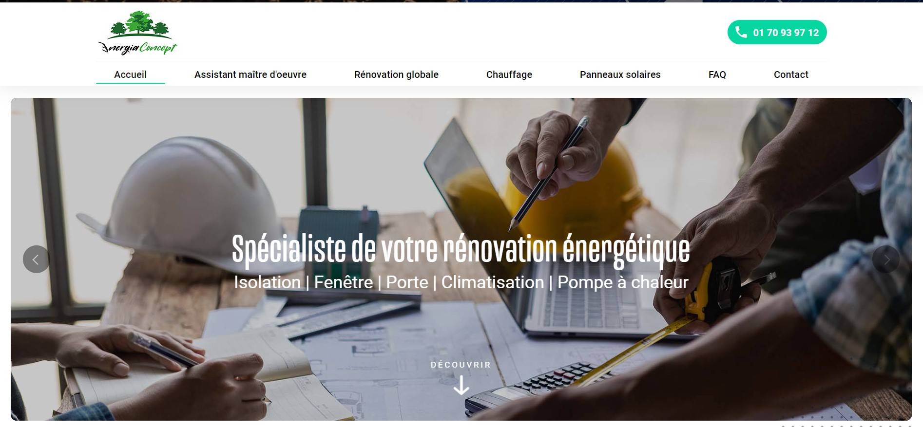 Assistant maître d'œuvre pour suivi de chantier lors de rénovation à Dijon 21 Côte-d'Or - Energia Concept 