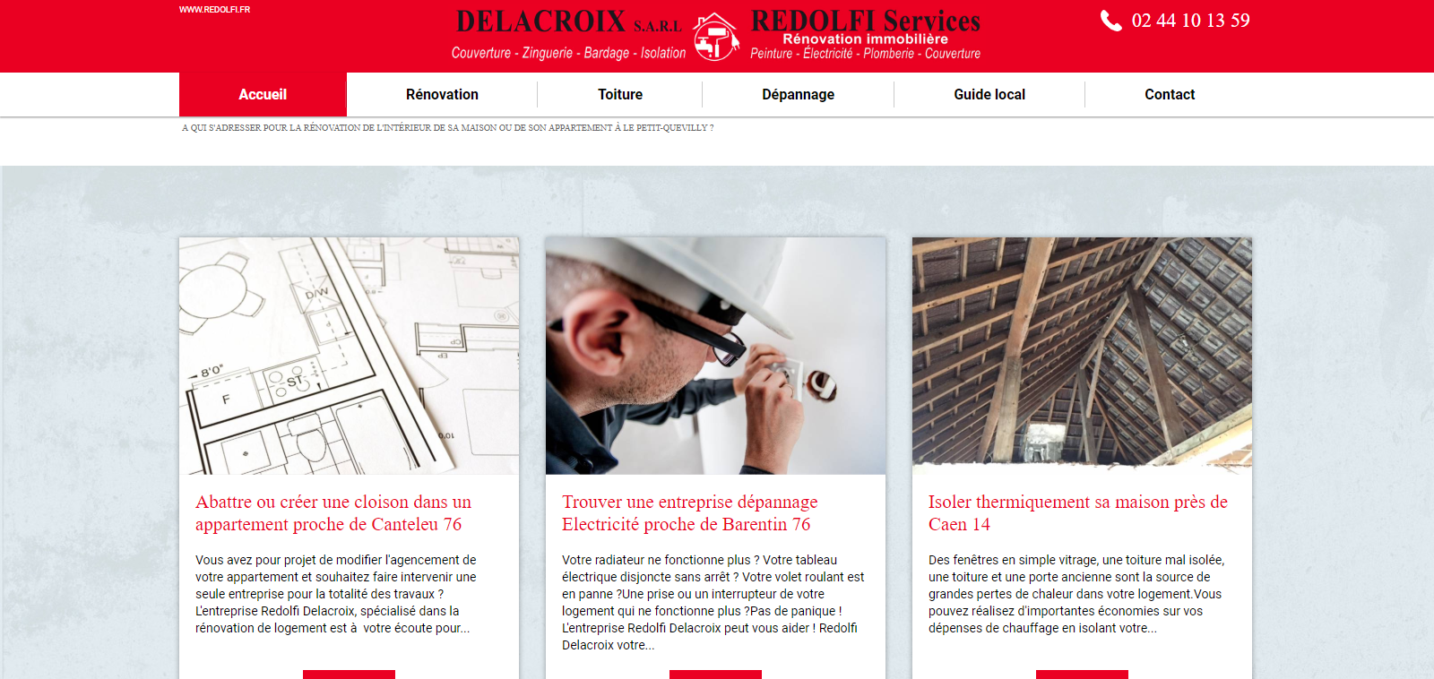 Où trouver une entreprise pour rénover la toiture d'une maison à Le Petit-Quevilly ? - Redolfi Services