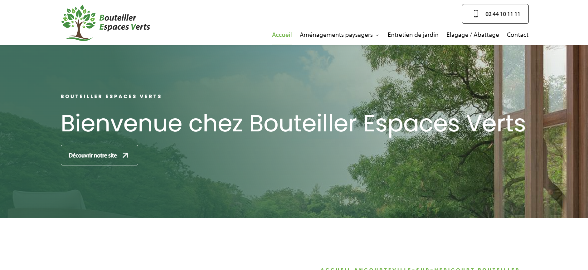 Entreprise de paysagiste pour aménager un jardin et faire des plantations, près de Cany Barville - Bouteiller Espaces Verts 