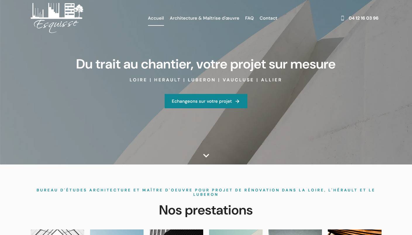 Comment rénover une maison à Roanne ? - Esquisse