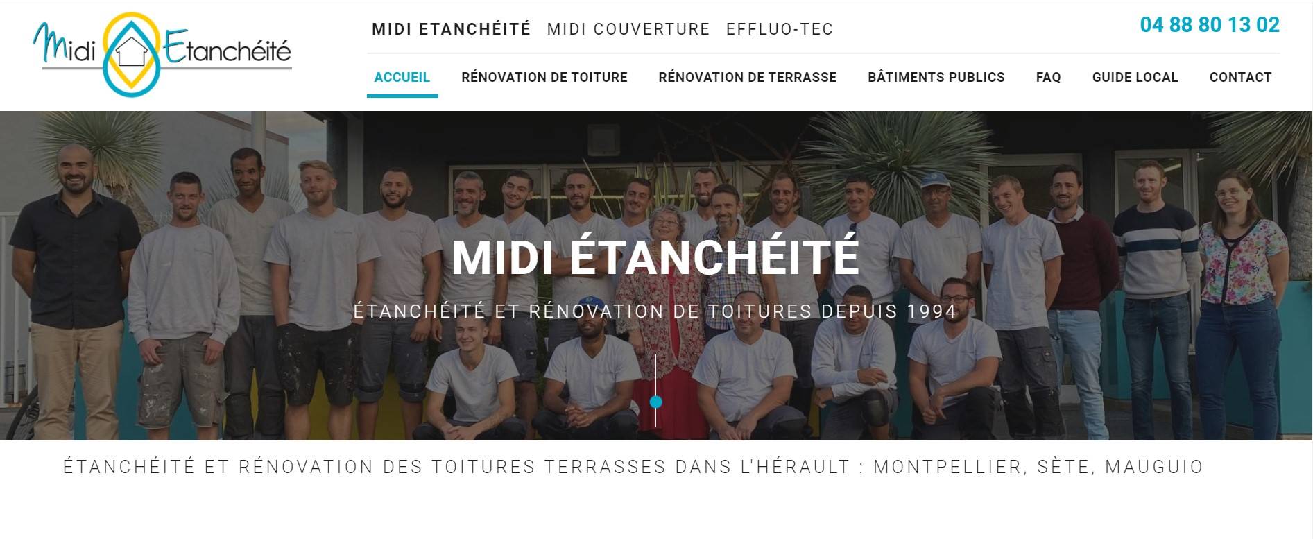 Étanchéité toiture et terrasse à {{ secteur }} : combien ça coute ? Midi Etanchéité