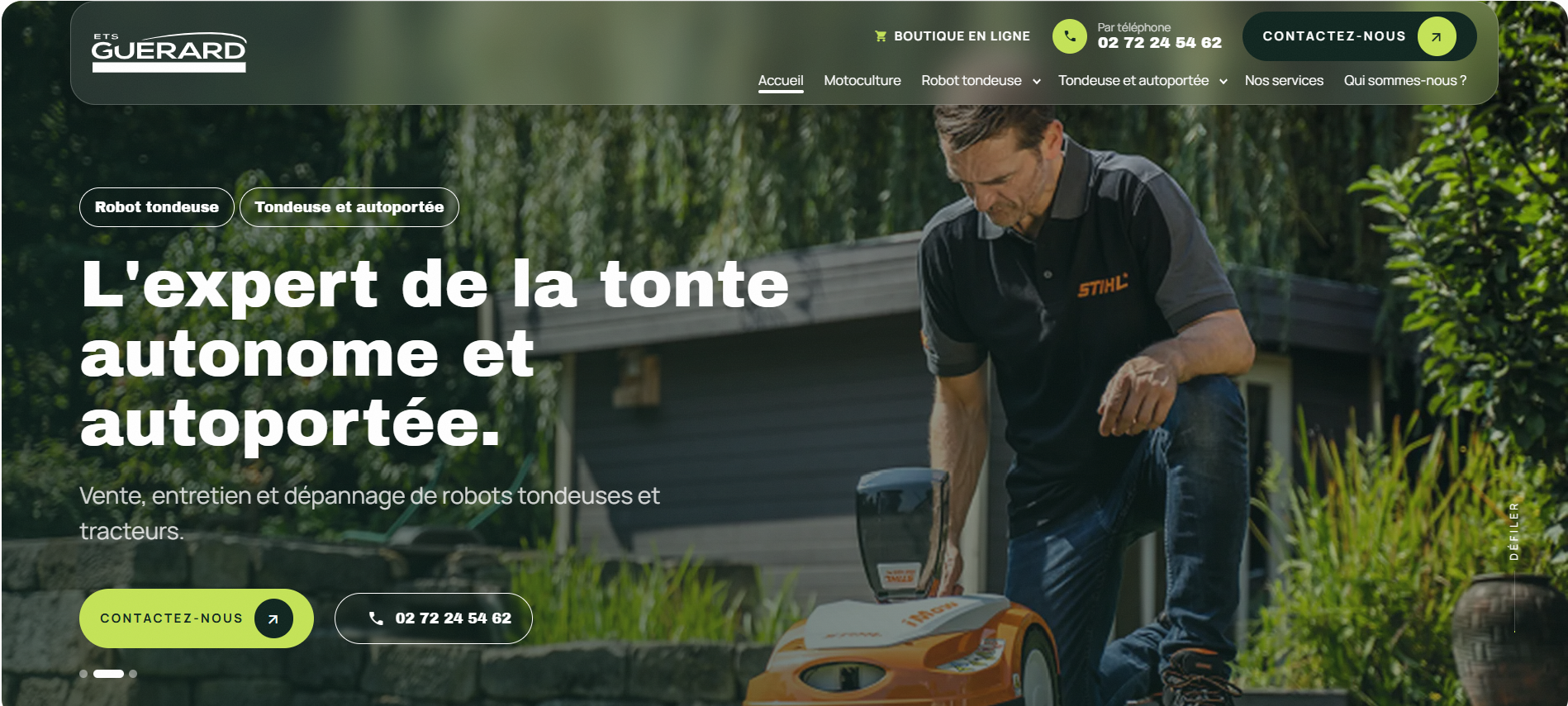 Comment choisir un robot tondeuse sans fil connecté à Dieppe ? – Etablissements Guerard