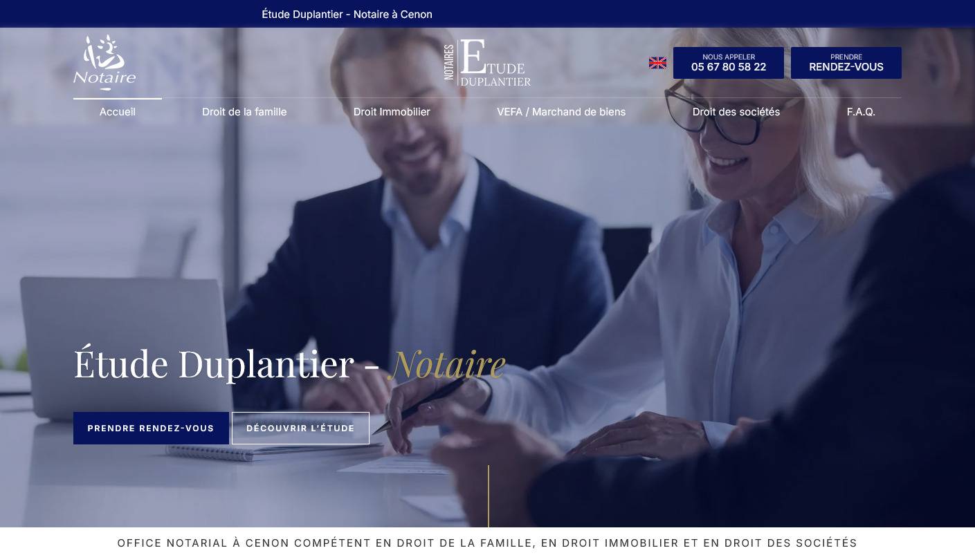 Étude de notaire à Cenon pour conseils en droit immobilier ou droit de la famille