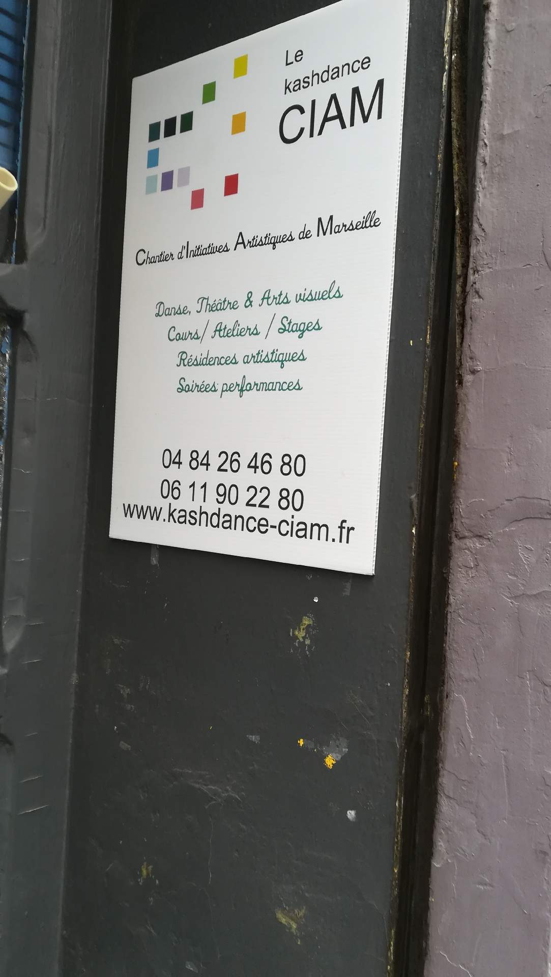 Cours de danse ,résidence artiste Marseille 13004 Kashdance CIAM