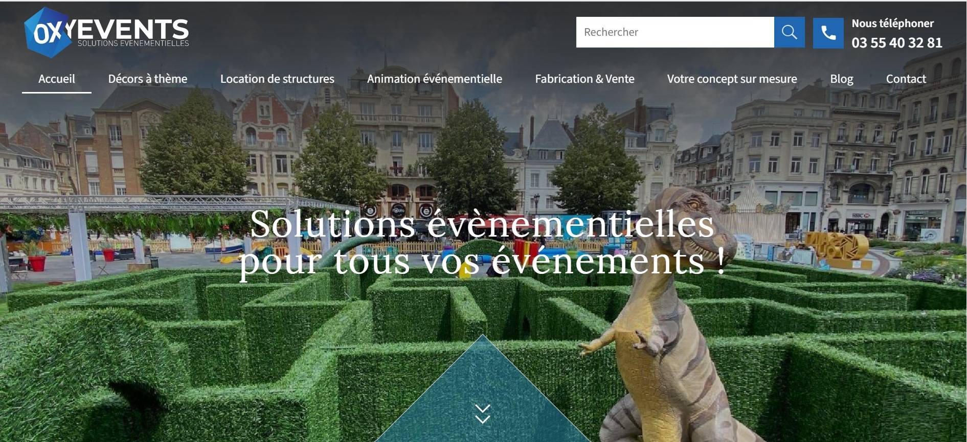 Location de décours à thème pour événements  avec livraison 