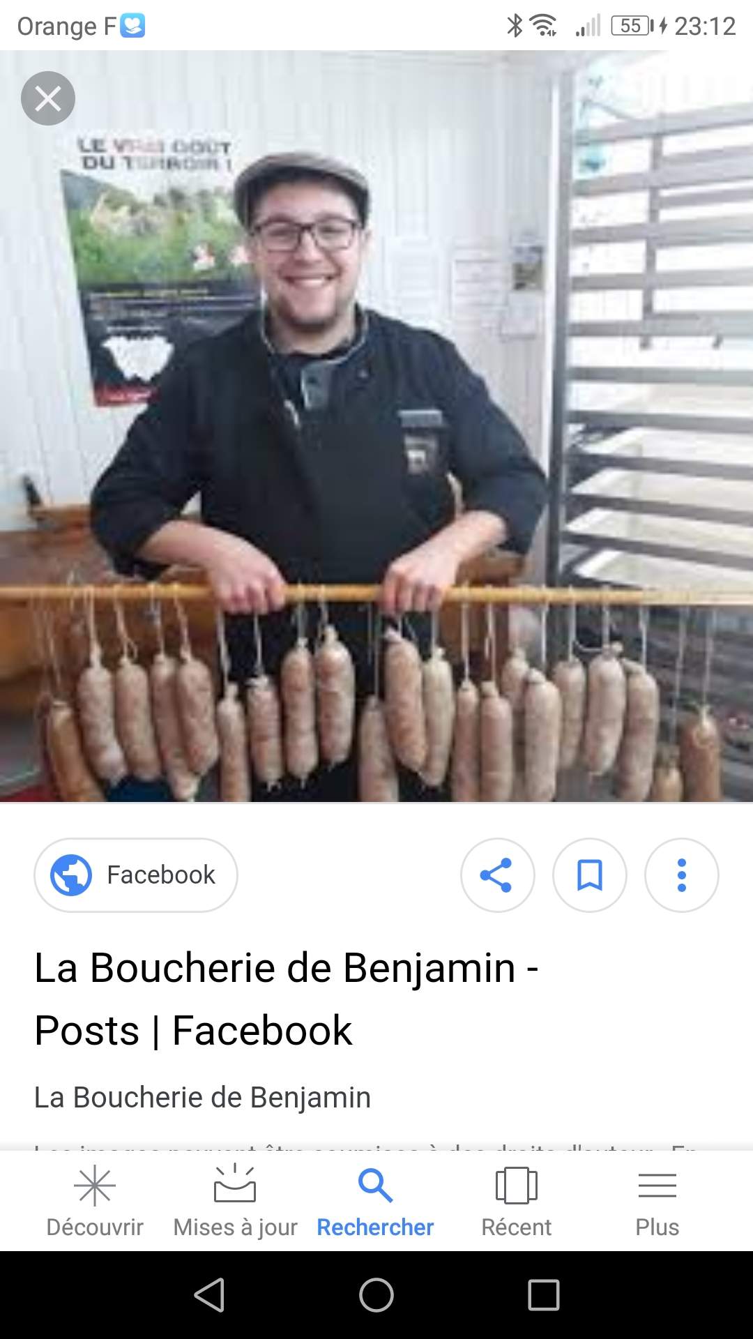 Spécialités traiteur et plat fait maison à domicile Entressen La Boucherie de Benjamin