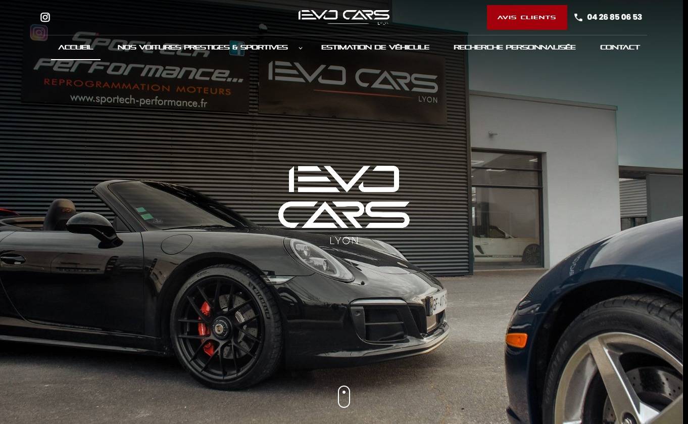Concession automobile de luxe vers Lyon - EvoCars