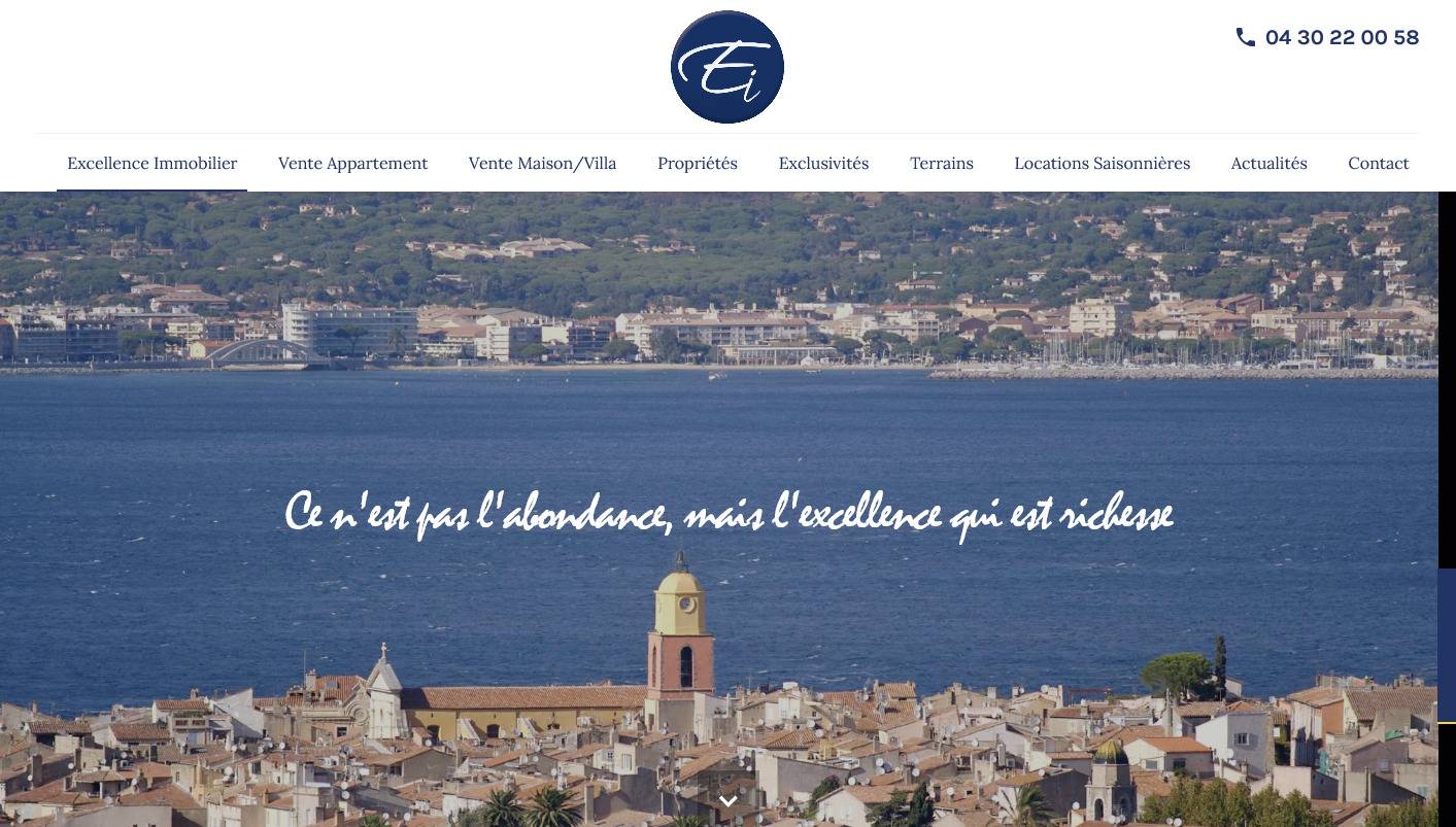 Où acheter une maison avec vue mer sur Sainte-Maxime ? Excellence Immobilier