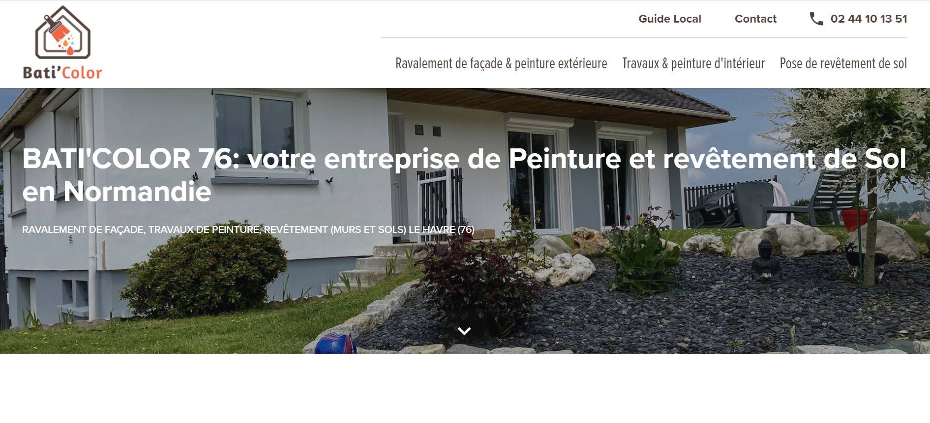 Artisan peintre pour ravalement de façade au Havre (76)